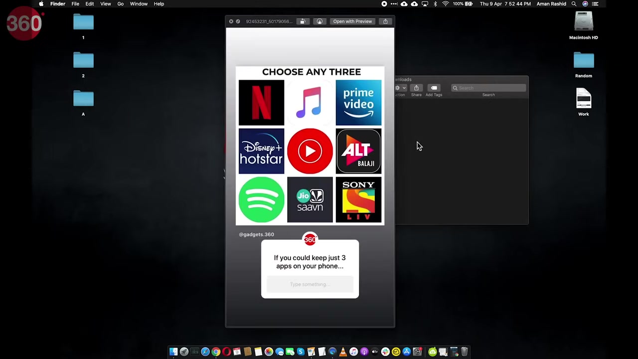 A split-screen showing a downloaded Instagram video playing on a device and the original post on Instagram, highlighting the preserved quality.