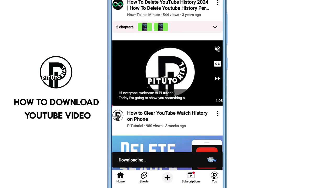 The host welcomes viewers back to the tutorial channel with a friendly greeting.