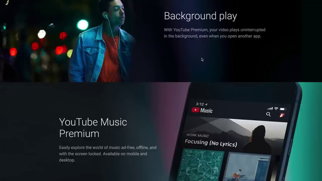 A conceptual image representing offline download functionality, such as a smartphone showing a "Download" icon over a YouTube video thumbnail.