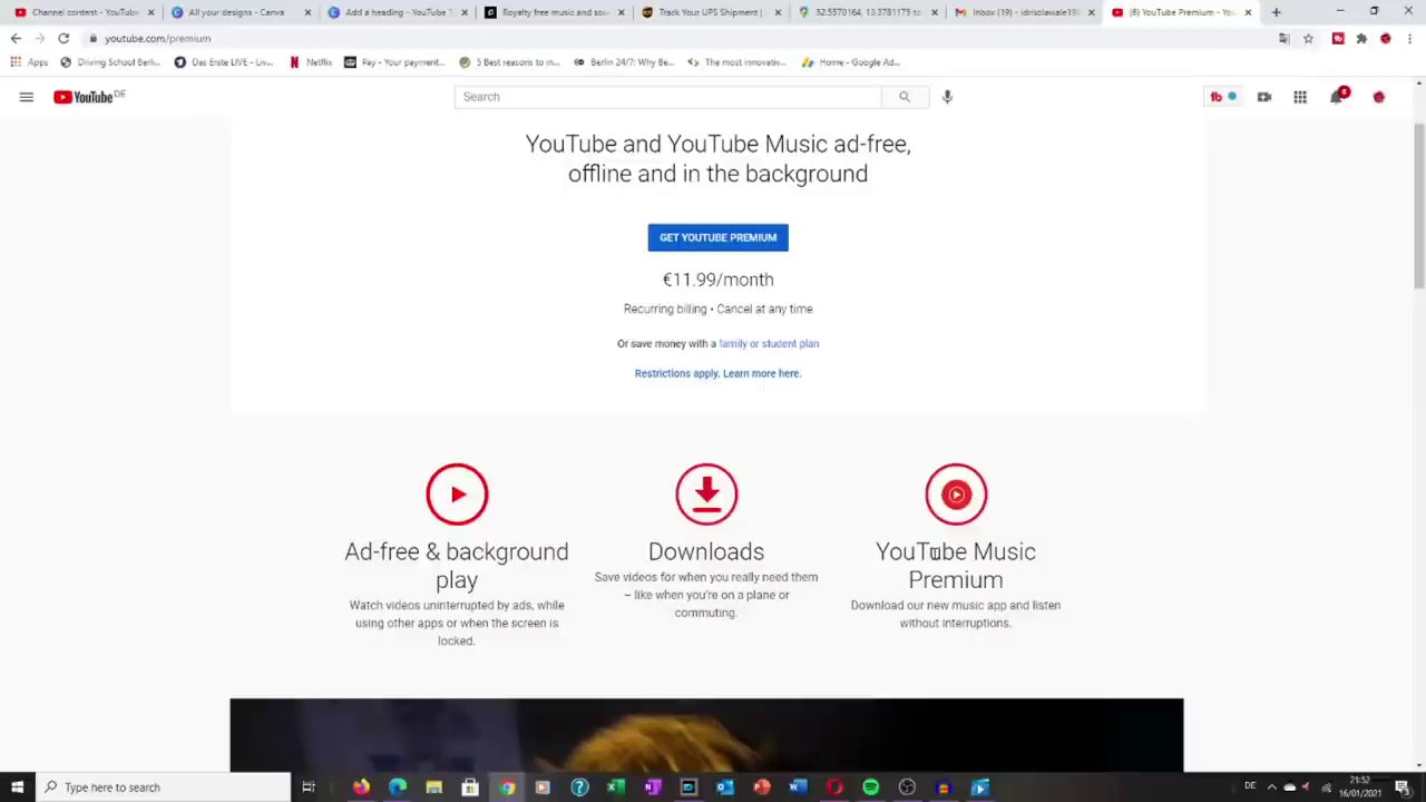 A screen showing a successfully downloaded video file ready for offline use on a device.
